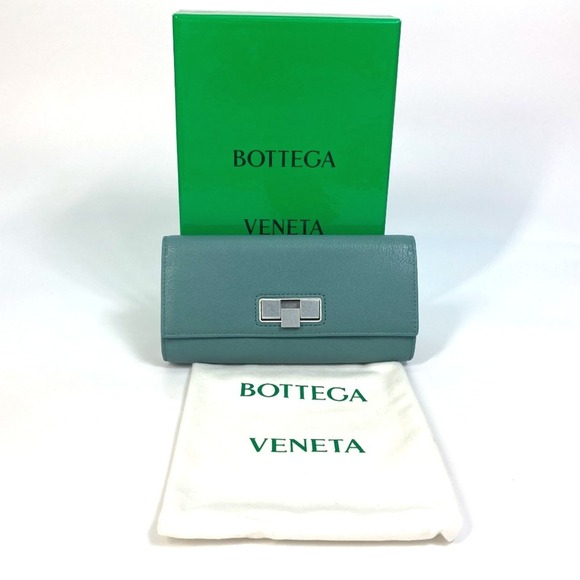 BOTTEGA VENETA Blue Wallet - Picture 16 of 16